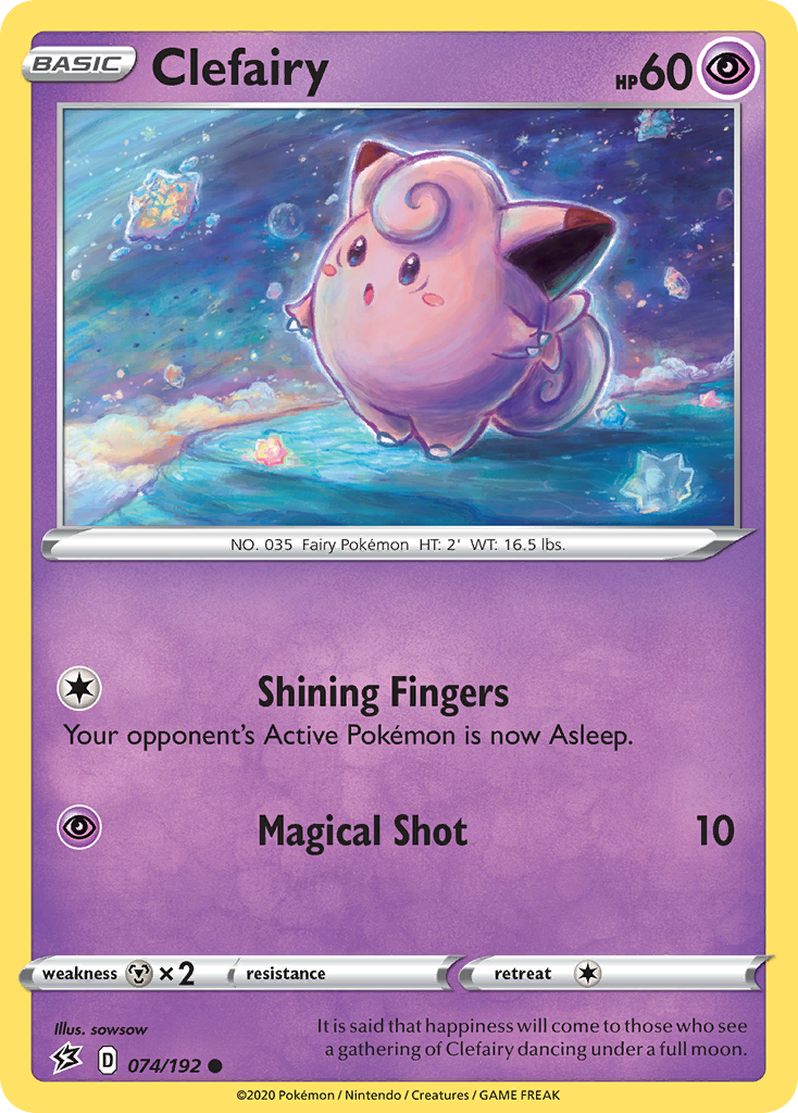 Clefairy (074/192) [Sword & Shield: Rebel Clash] | Galactic Gamez