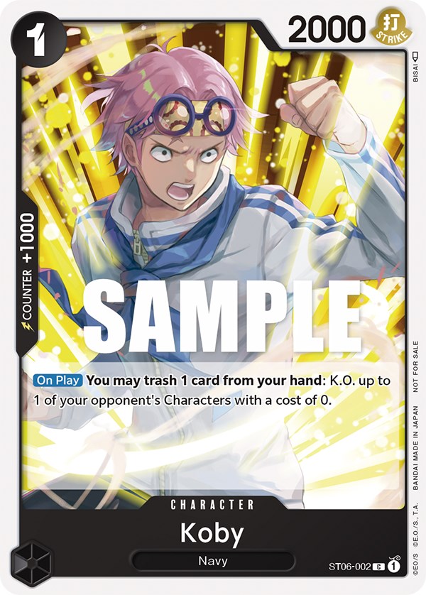 Koby (Promotion Pack 2023) [One Piece Promotion Cards] | Galactic Gamez