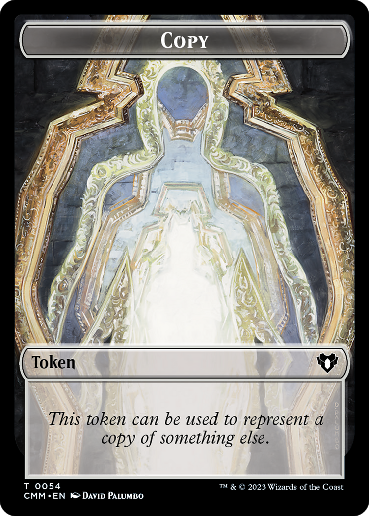 Copy (54) // Pegasus Double-Sided Token [Commander Masters Tokens] | Galactic Gamez