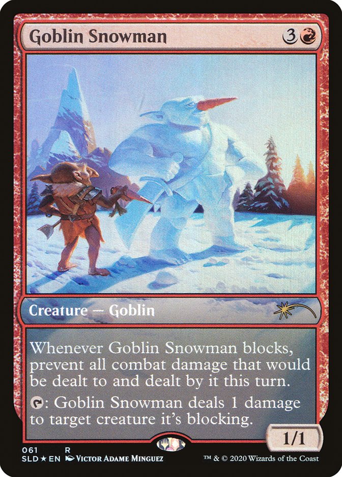 Goblin Snowman [Secret Lair Drop Series] | Galactic Gamez