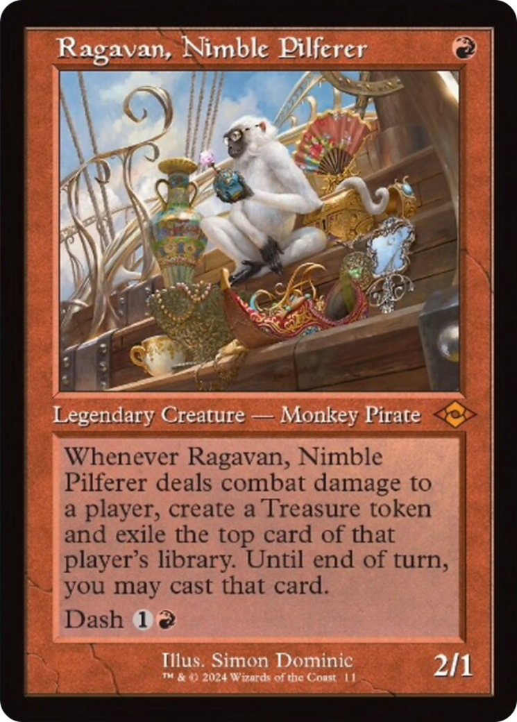 Ragavan, Nimble Pilferer (Retro) [Modern Horizons 2] | Galactic Gamez