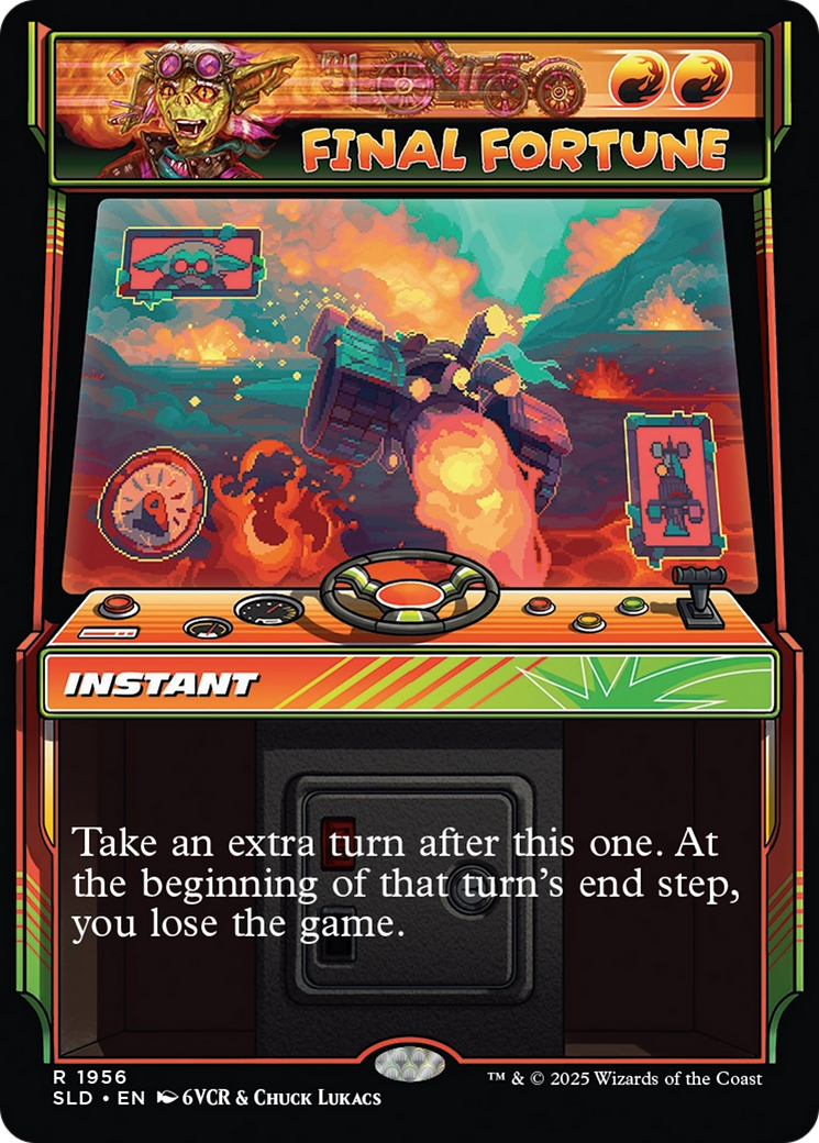 Final Fortune (Rainbow Foil) [Secret Lair Drop Series] | Galactic Gamez