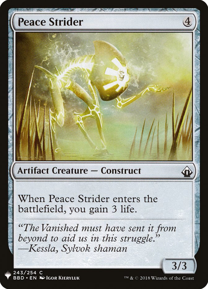Peace Strider [Mystery Booster] | Galactic Gamez