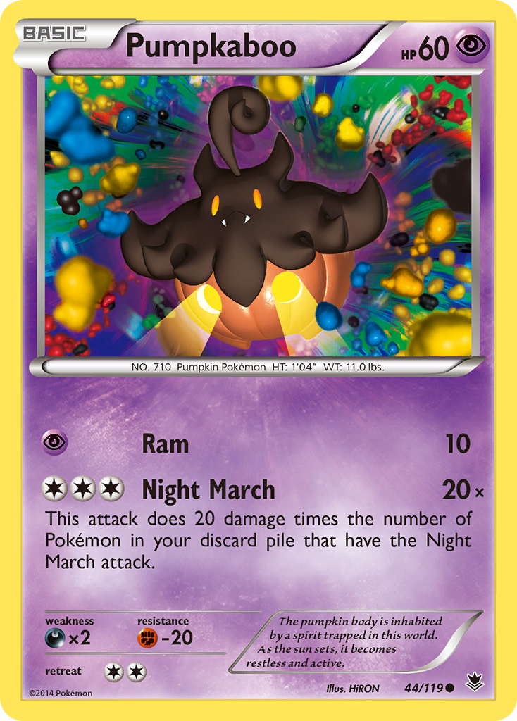 Pumpkaboo (44/119) [XY: Phantom Forces] | Galactic Gamez
