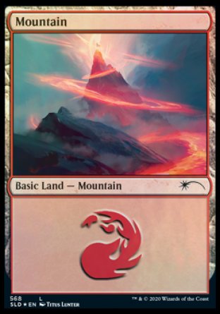 Mountain (Spellcasting) (568) [Secret Lair Drop Promos] | Galactic Gamez