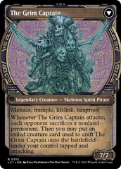 Throne of the Grim Captain // The Grim Captain (Showcase) [The Lost Caverns of Ixalan] | Galactic Gamez