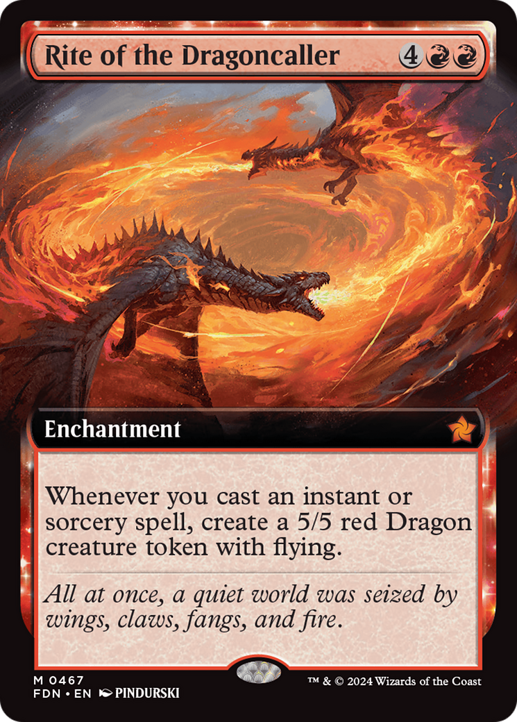 Rite of the Dragoncaller (Extended Art) [Foundations] | Galactic Gamez