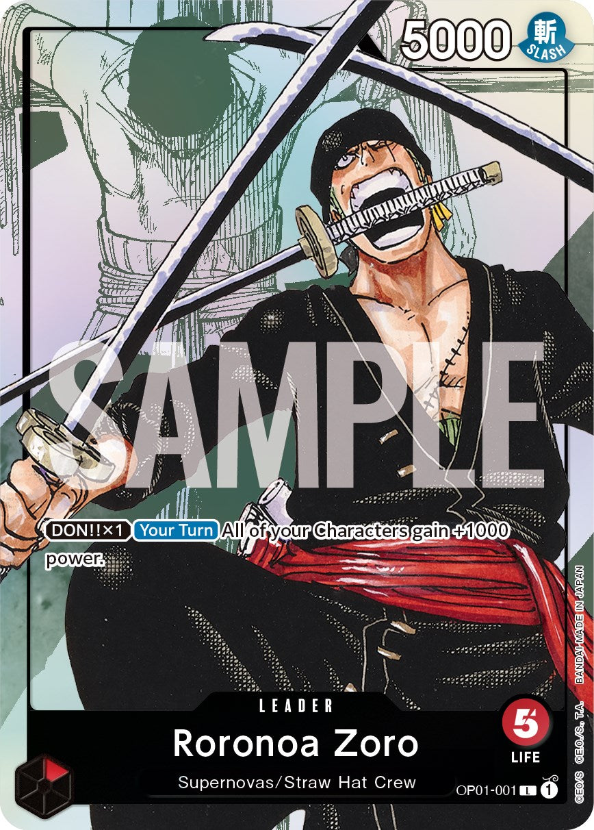 Roronoa Zoro (Alternate Art) [One Piece Promotion Cards] | Galactic Gamez