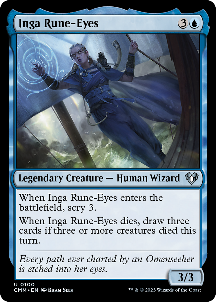 Inga Rune-Eyes [Commander Masters] | Galactic Gamez