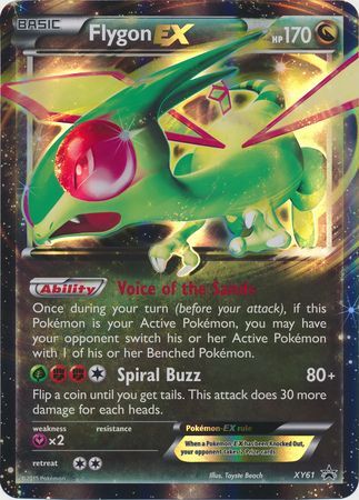 Flygon EX (XY61) (Jumbo Card) [XY: Black Star Promos] | Galactic Gamez