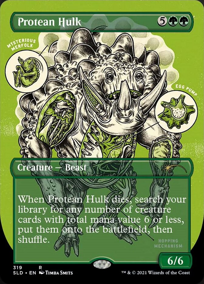 Protean Hulk (Borderless Foil Etched) [Secret Lair Drop Series] | Galactic Gamez