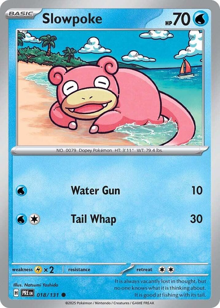 Slowpoke (018/131) [Scarlet & Violet: Prismatic Evolutions] | Galactic Gamez