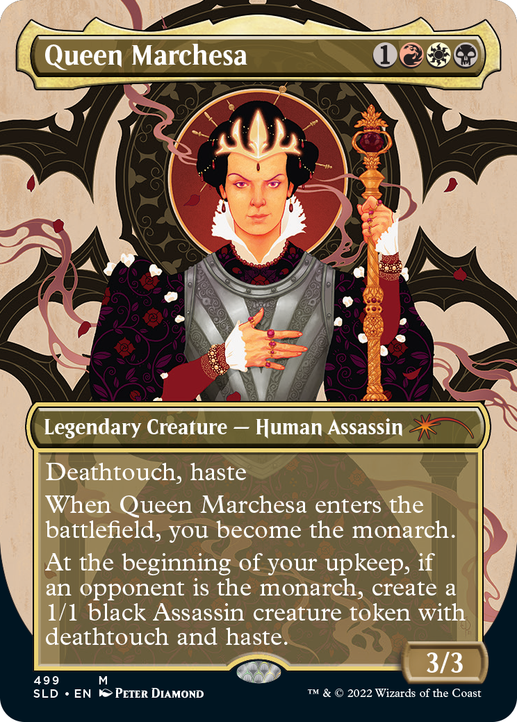 Queen Marchesa (Borderless) [Secret Lair Drop Series] | Galactic Gamez