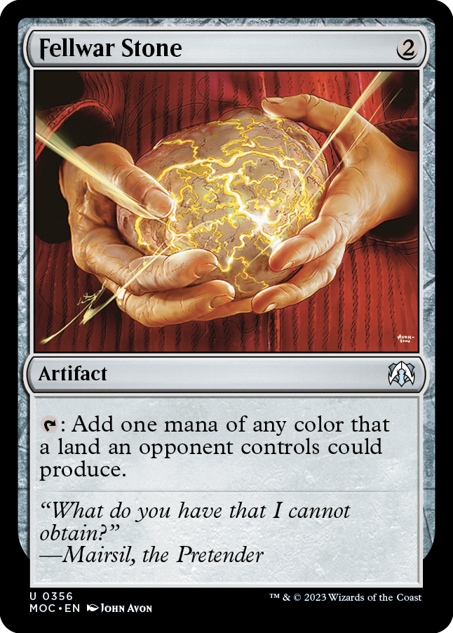 Fellwar Stone [March of the Machine Commander] | Galactic Gamez