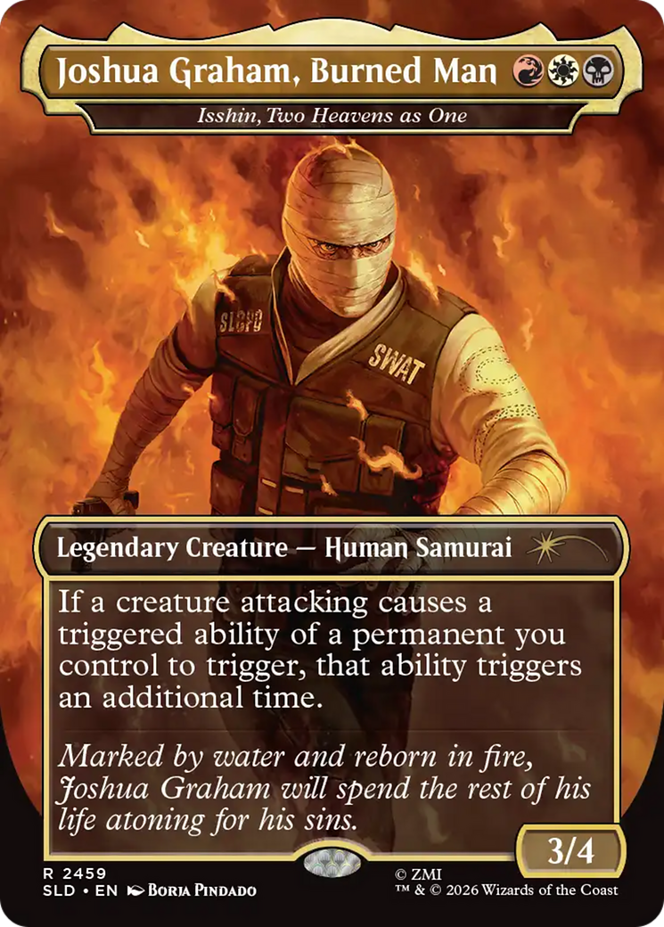 Joshua Graham, Burned Man - Isshin, Two Heavens as One [Secret Lair Drop Series] | Galactic Gamez