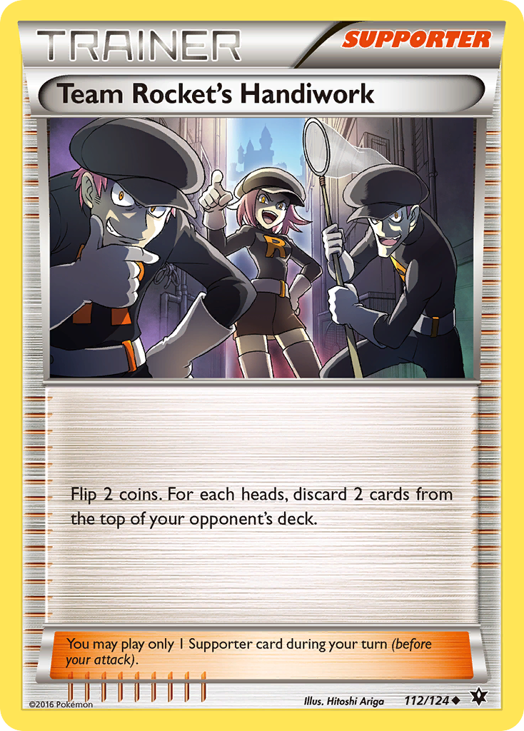 Team Rocket's Handiwork (112/124) [XY: Fates Collide] | Galactic Gamez