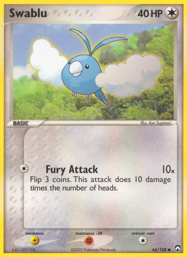 Swablu (66/108) [EX: Power Keepers] | Galactic Gamez