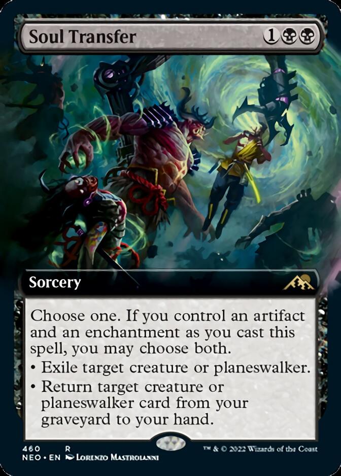 Soul Transfer (Extended Art) [Kamigawa: Neon Dynasty] | Galactic Gamez