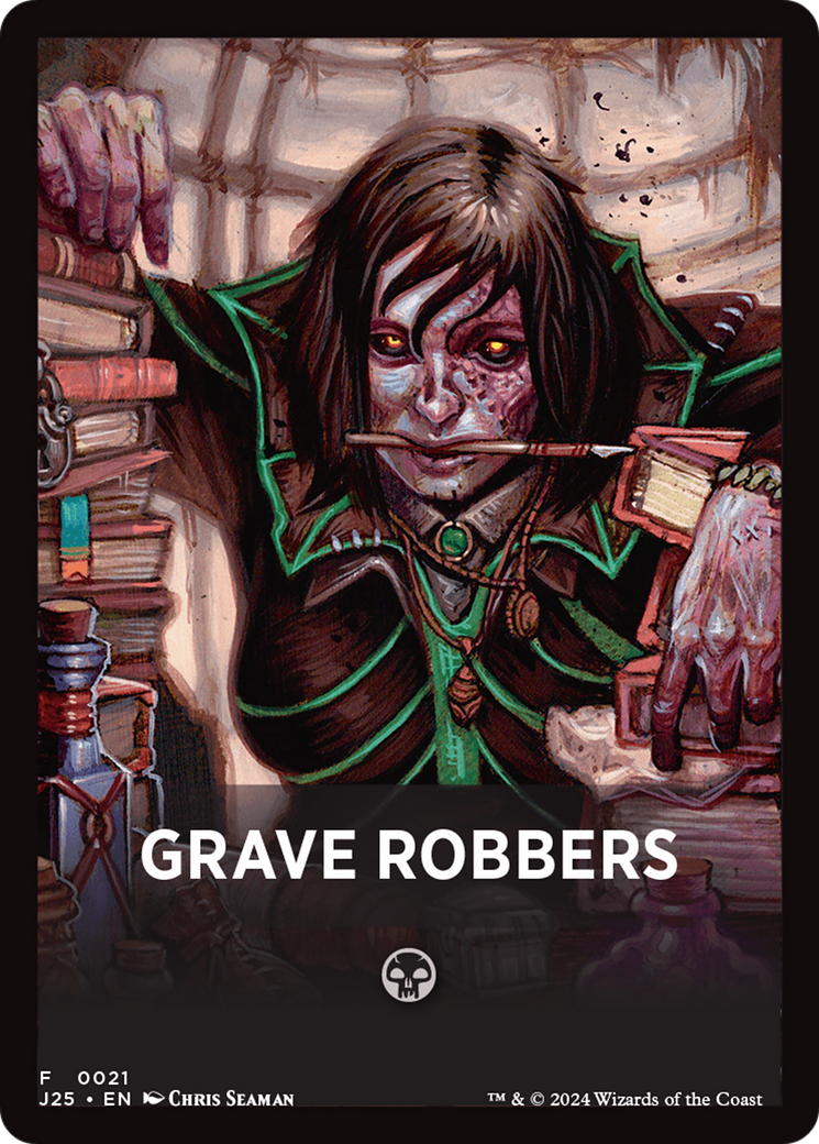 Grave Robbers Theme Card [Foundations Jumpstart Front Cards] | Galactic Gamez