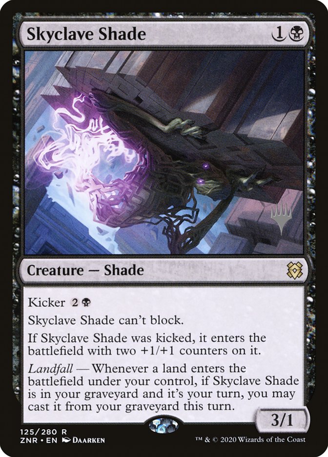 Skyclave Shade (Promo Pack) [Zendikar Rising Promos] | Galactic Gamez