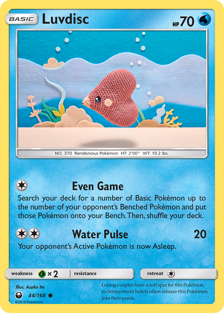 Luvdisc (44/168) [Sun & Moon: Celestial Storm] | Galactic Gamez