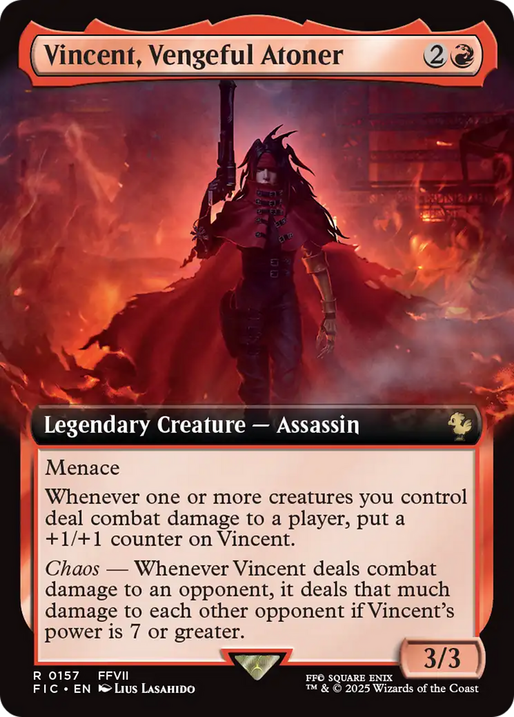 Vincent, Vengeful Atoner (Extended Art) [FINAL FANTASY Commander] | Galactic Gamez