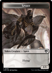 Spirit // Eldrazi Scion Double-Sided Token [Commander Masters Tokens] | Galactic Gamez