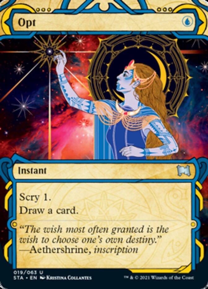 Opt (Foil Etched) [Strixhaven: Mystical Archive] | Galactic Gamez