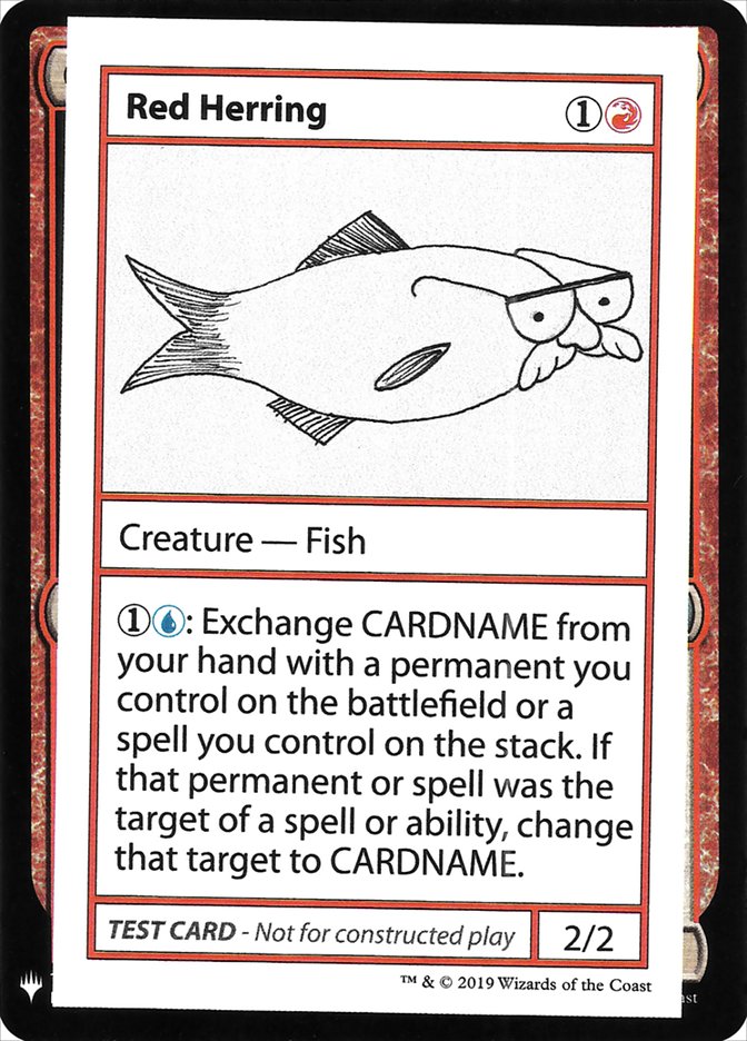 Red Herring [Mystery Booster Playtest Cards] | Galactic Gamez