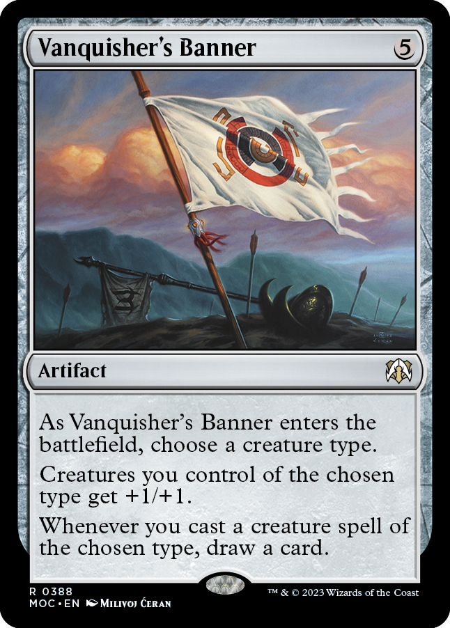 Vanquisher's Banner [March of the Machine Commander] | Galactic Gamez