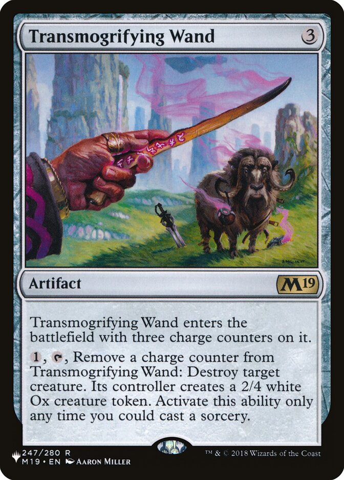 Transmogrifying Wand [The List] | Galactic Gamez