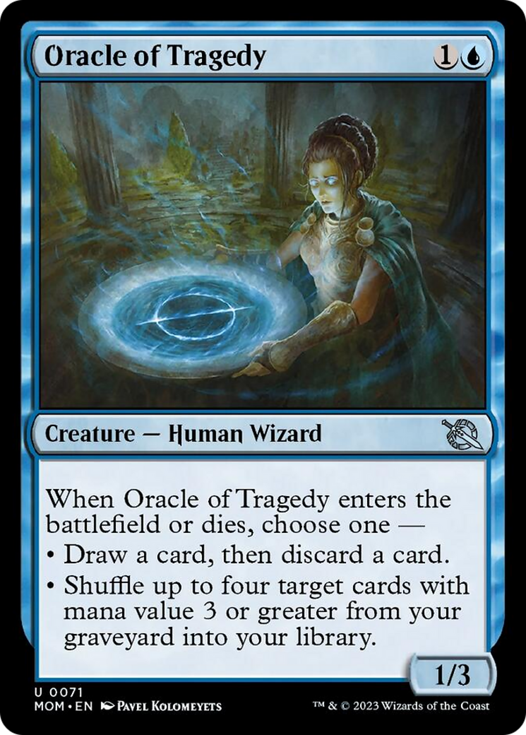 Oracle of Tragedy [March of the Machine] | Galactic Gamez