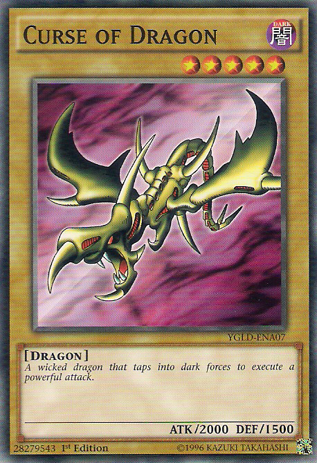 Curse of Dragon [YGLD-ENA07] Common | Galactic Gamez