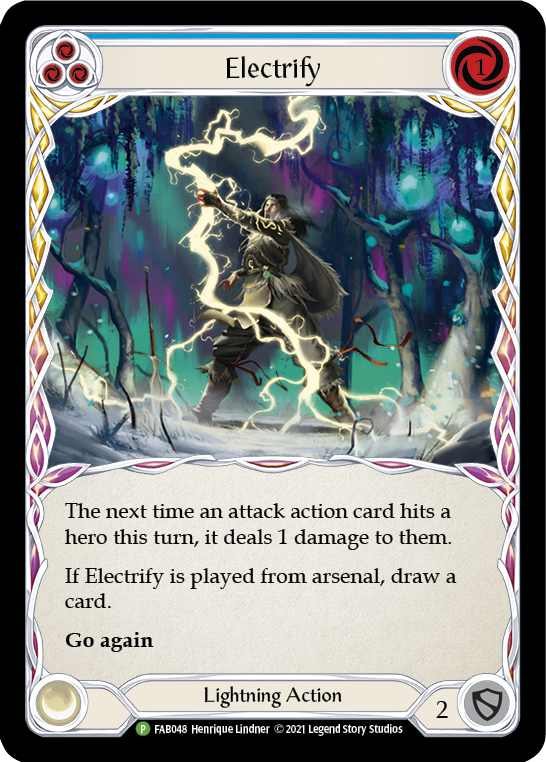 Electrify [FAB048] (Promo)  Rainbow Foil | Galactic Gamez