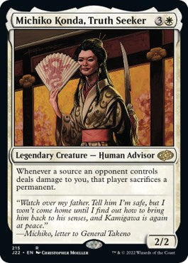 Michiko Konda, Truth Seeker [Jumpstart 2022] | Galactic Gamez