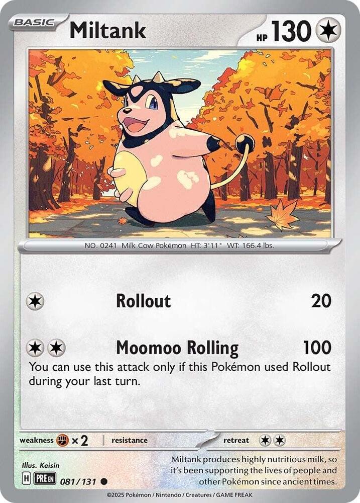 Miltank (081/131) [Scarlet & Violet: Prismatic Evolutions] | Galactic Gamez