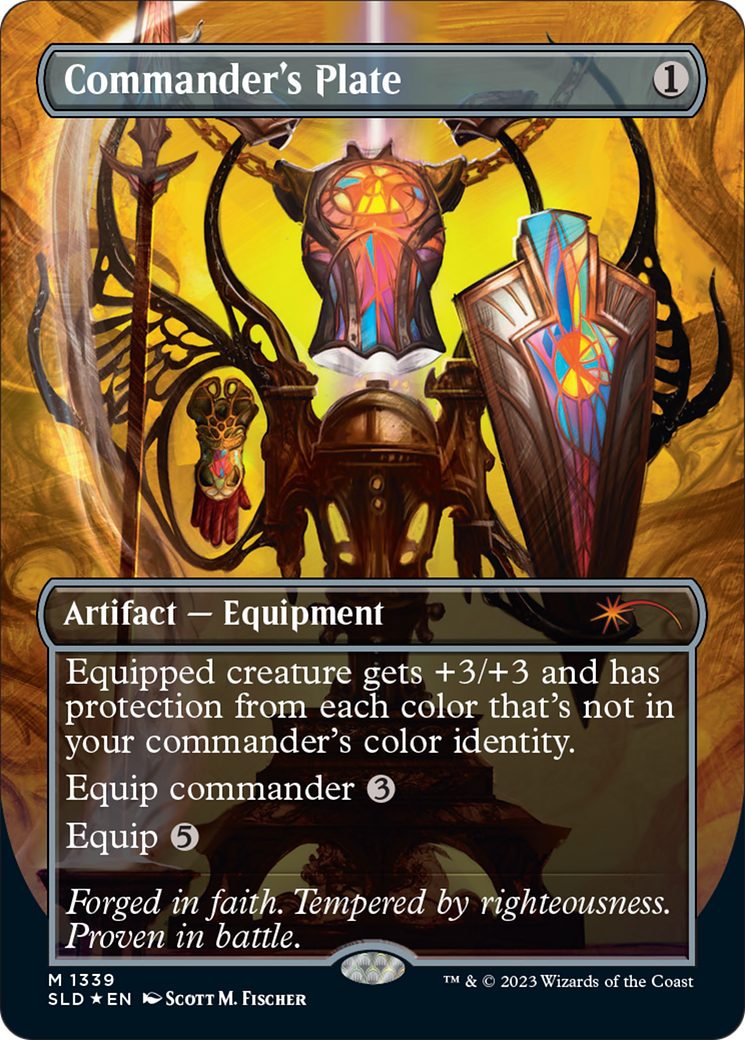Commander's Plate [Secret Lair Drop Series] | Galactic Gamez