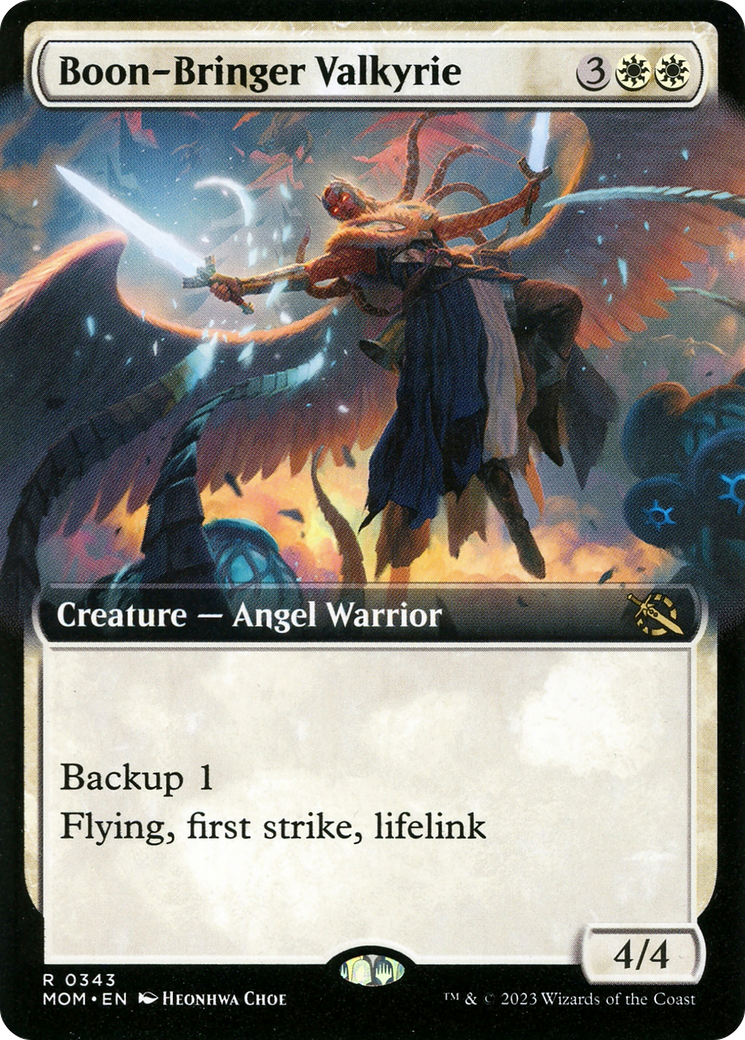 Boon-Bringer Valkyrie (Extended Art) [March of the Machine] | Galactic Gamez