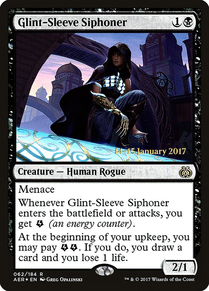 Glint-Sleeve Siphoner [Aether Revolt Prerelease Promos] | Galactic Gamez