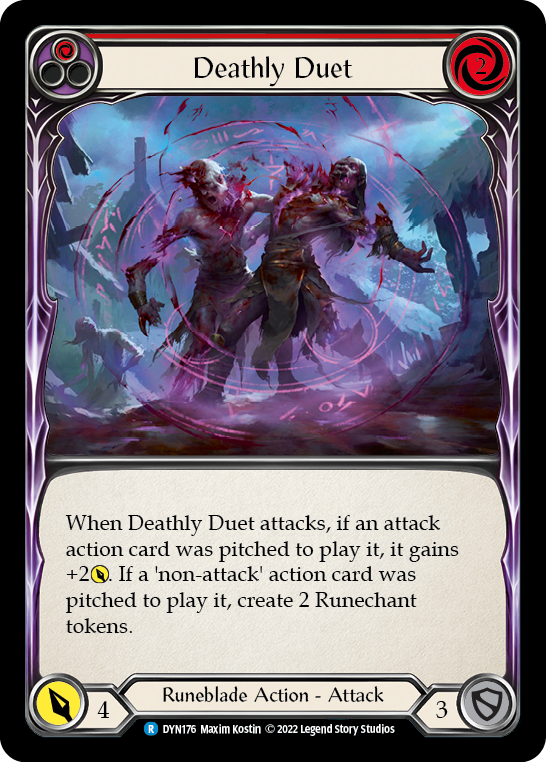 Deathly Duet (Red) [DYN176] (Dynasty) | Galactic Gamez