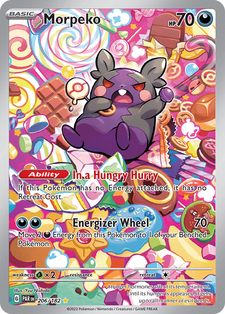 Morpeko (206/182) [Scarlet & Violet: Paradox Rift] | Galactic Gamez