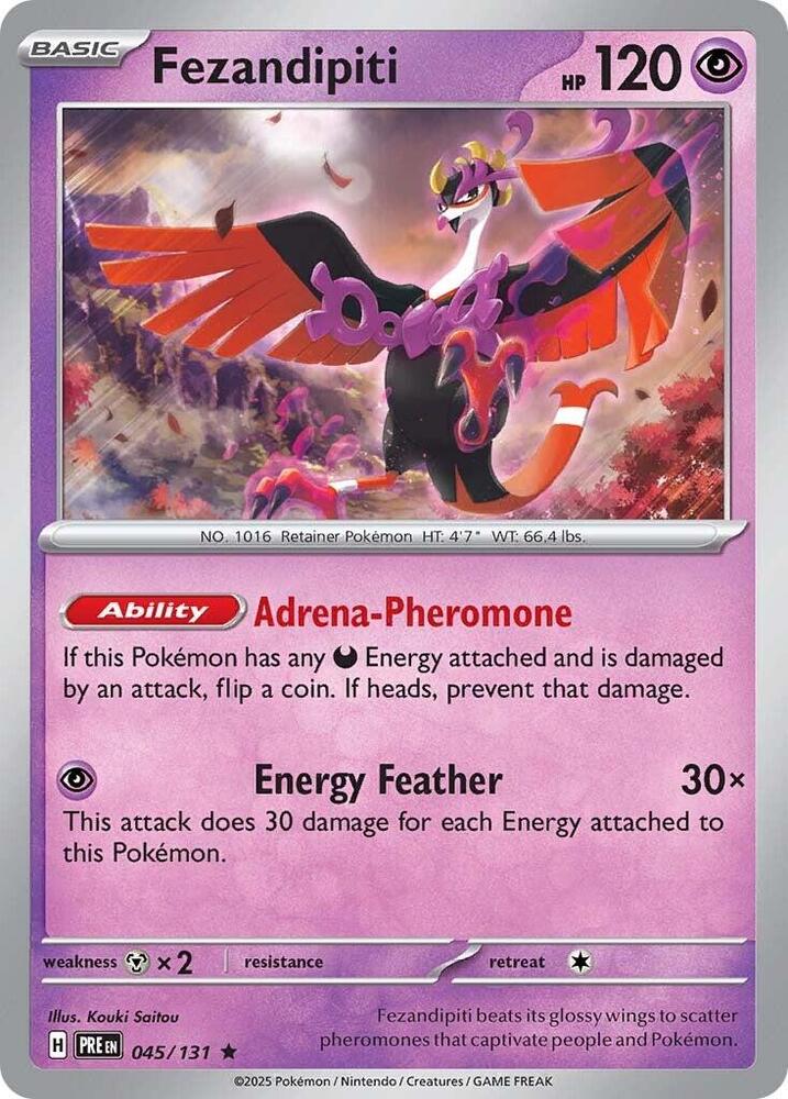 Fezandipiti (045/131) [Scarlet & Violet: Prismatic Evolutions] | Galactic Gamez