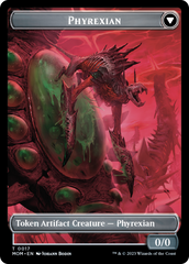 Incubator // Phyrexian (17) Double-Sided Token [March of the Machine Tokens] | Galactic Gamez