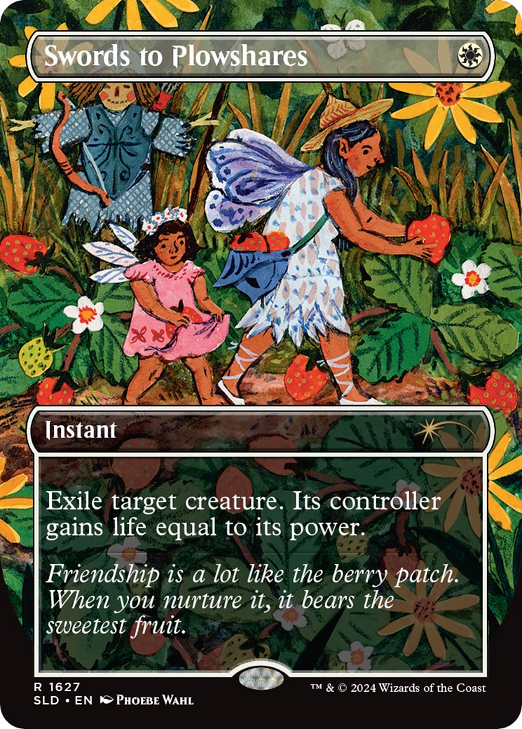 Swords to Plowshares (1627) (Rainbow Foil) [Secret Lair Drop Series] | Galactic Gamez