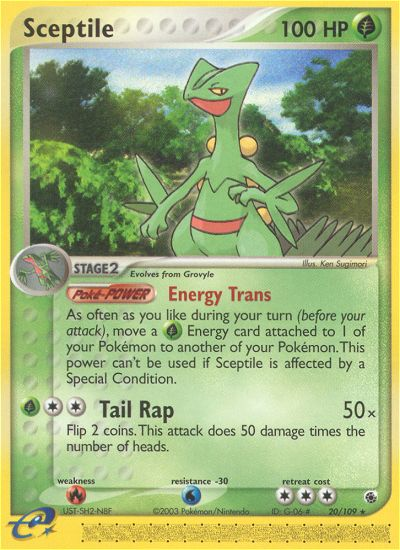 Sceptile (20/109) [EX: Ruby & Sapphire] | Galactic Gamez