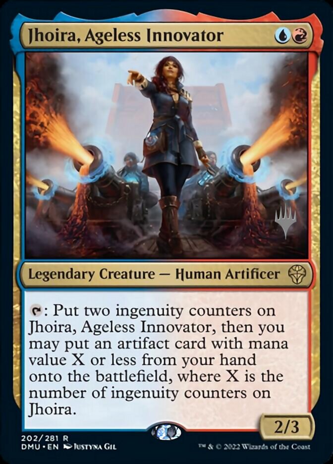 Jhoira, Ageless Innovator (Promo Pack) [Dominaria United Promos] | Galactic Gamez