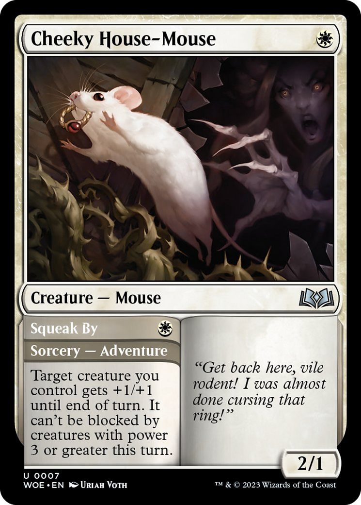 Cheeky House-Mouse [Wilds of Eldraine] | Galactic Gamez