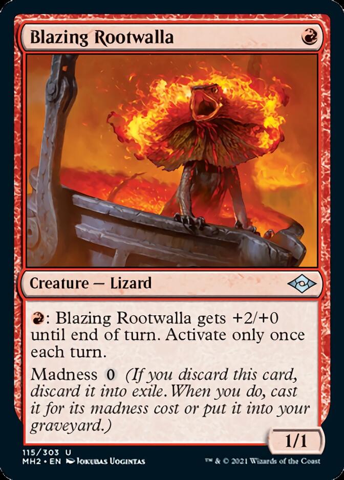 Blazing Rootwalla [Modern Horizons 2] | Galactic Gamez