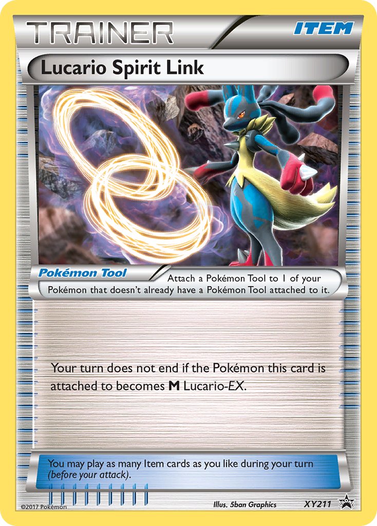 Lucario Spirit Link (XY211) [XY: Black Star Promos] | Galactic Gamez