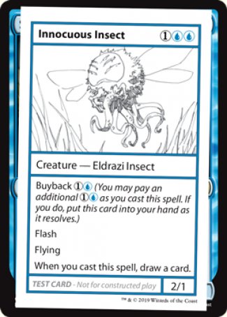 Innocuous Insect (2021 Edition) [Mystery Booster Playtest Cards] | Galactic Gamez